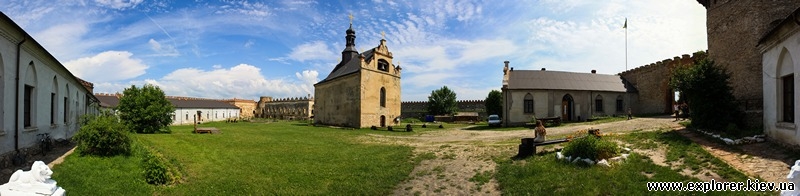 Панорама Меджибожской крепости