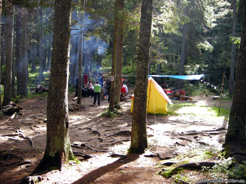 Лагерь под Говерлой